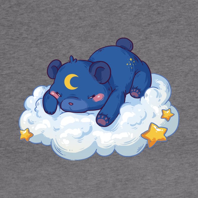 Bear on a Cloud by DaniMagpie